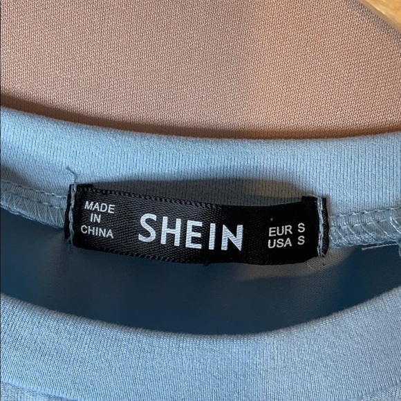 BABY BLUE ‘SHEIN’ CROP TOP!!! - Picture 6 of 6